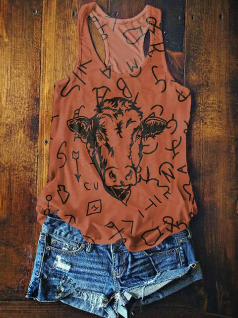 Women's Cattle Brands Tank Top