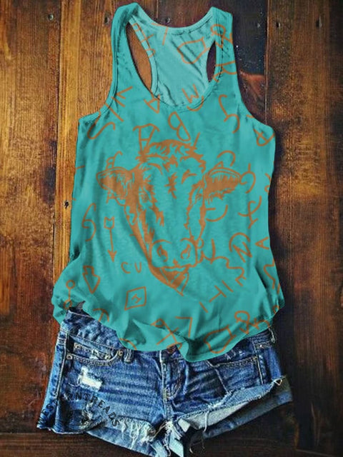 Women's Cattle Brands Tank Top