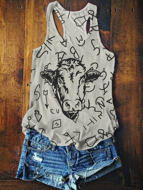 Women's Cattle Brands Tank Top