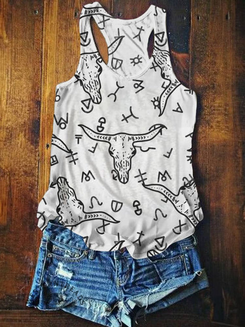 Women's Cattle Brands Tank Top