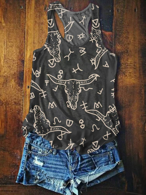 Women's Cattle Brands Tank Top
