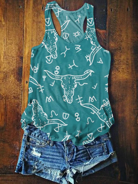 Women's Cattle Brands Tank Top
