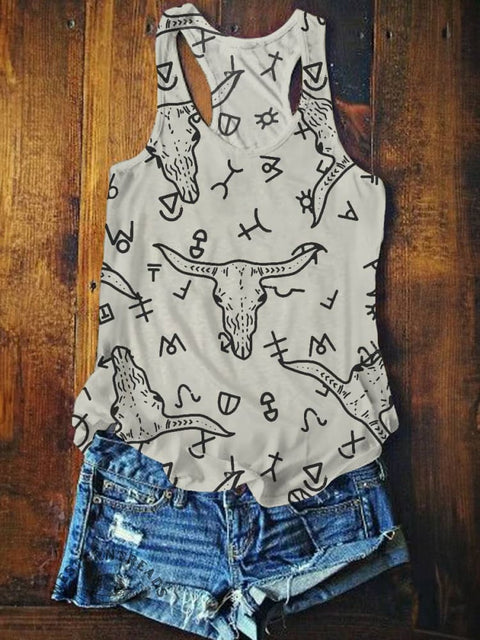 Women's Cattle Brands Tank Top