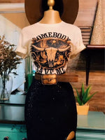 Somebody Save Me Western T-shirt