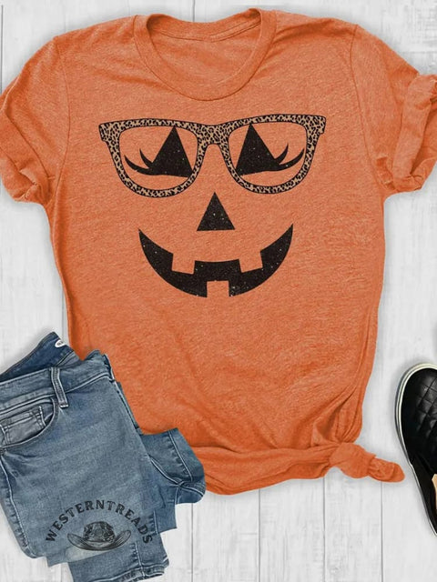 Halloween Print T-shirt