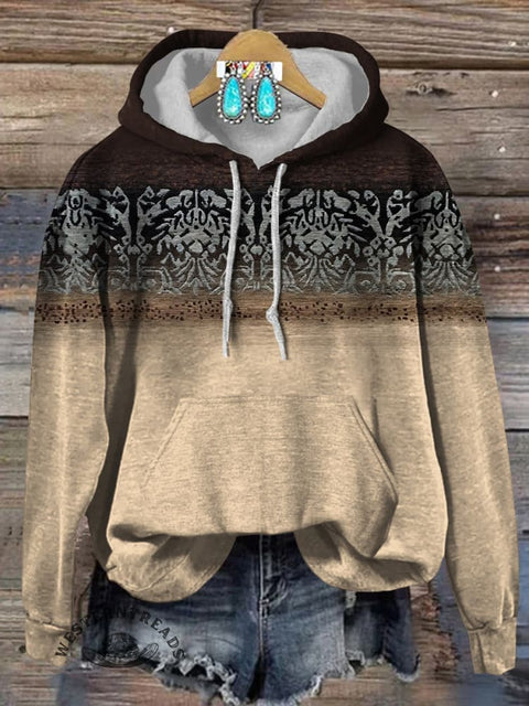 Art Pattern Print Cotton Casual Hoodie Sweatshirt