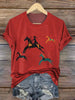 🔥Hot Sale🔥Classic Horse Art Print Casual T-Shirt