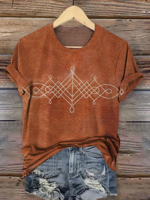 Tribal Abstract Pattern T-shirt