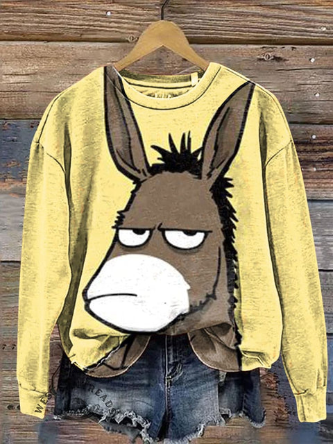 Donkey Casual Cotton Sweatshirt