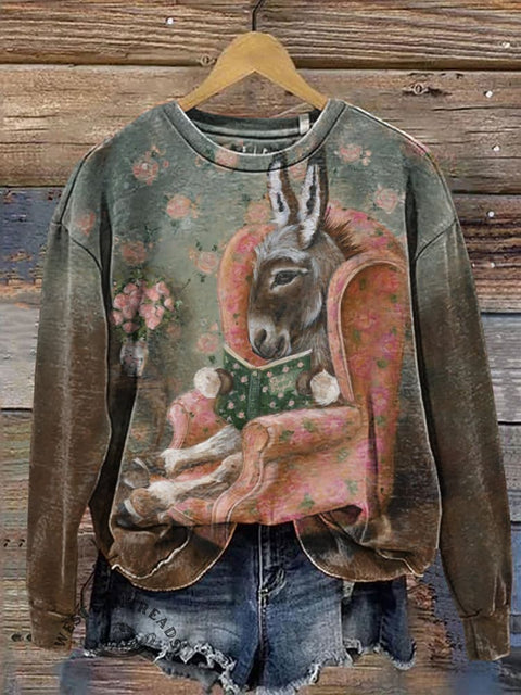 Donkey Casual Cotton Sweatshirt