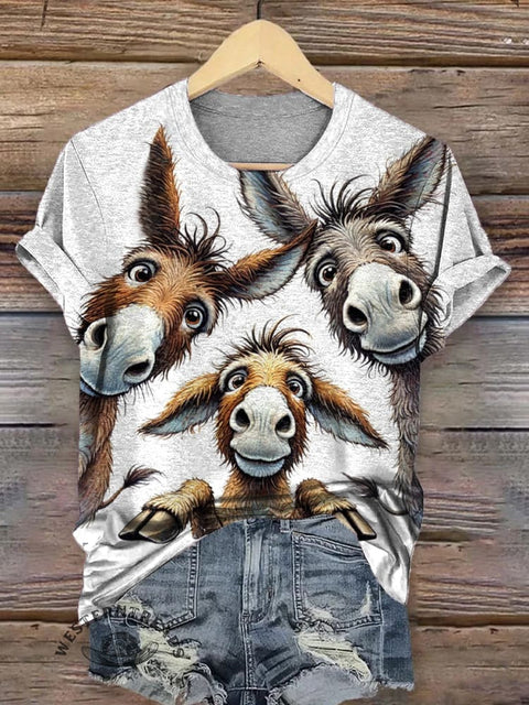 Funny Donkey T-shirt
