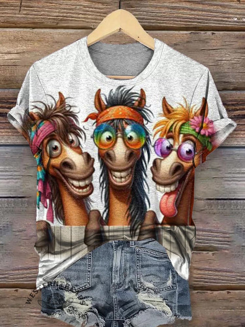 Funny Horse T-shirt