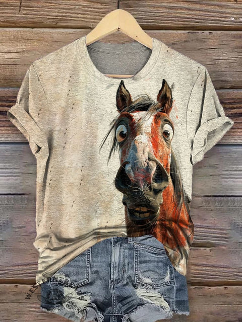 Funny Horse T-shirt