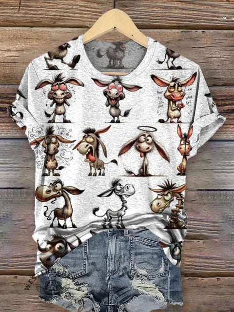 Funny Donkey T-shirt