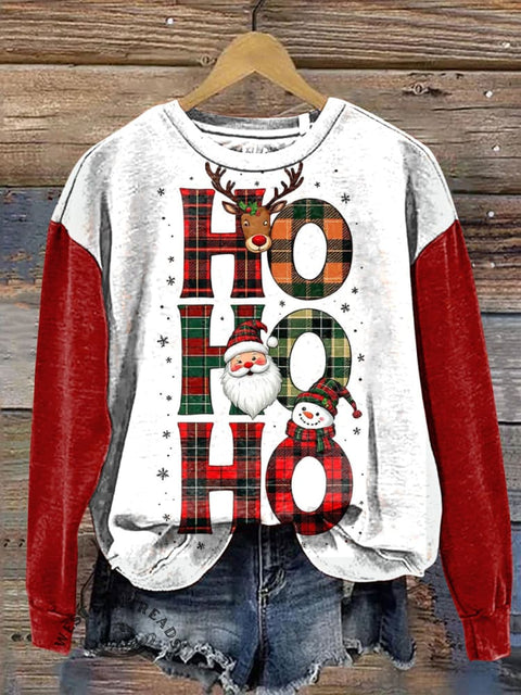 Christmas Casual Cotton Sweatshirt