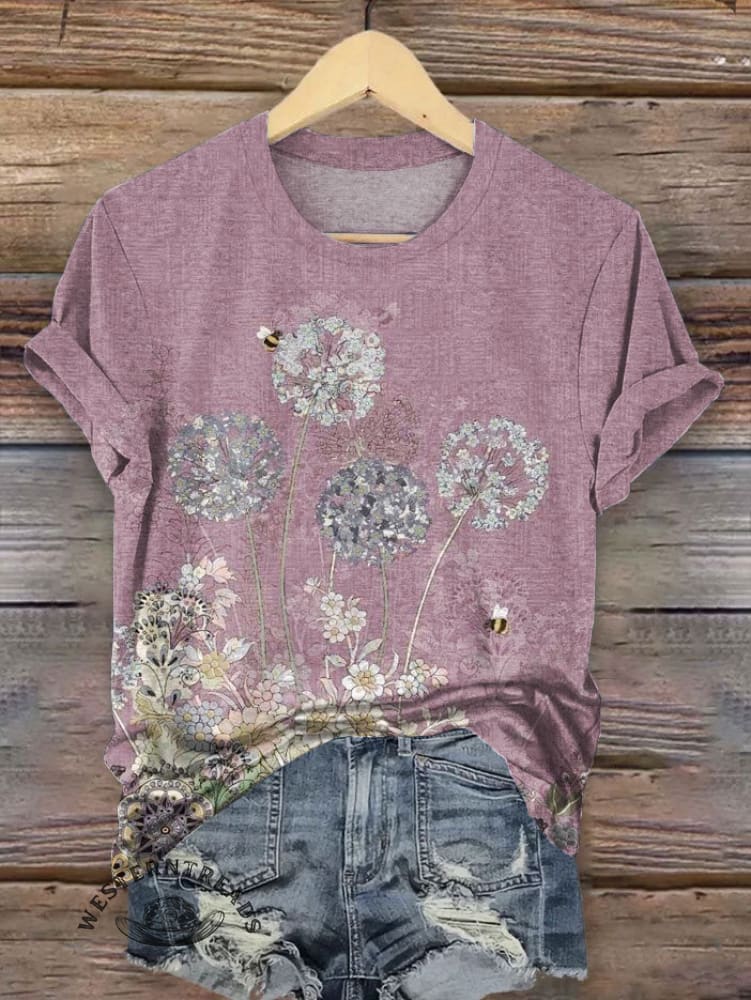 Vintage Art Print T-shirt