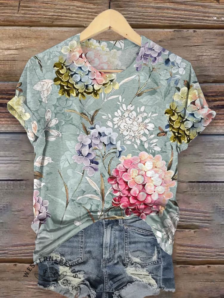 Vintage Art Print T-shirt