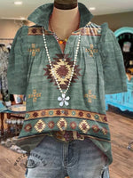 Western VintagePrint T-shirt
