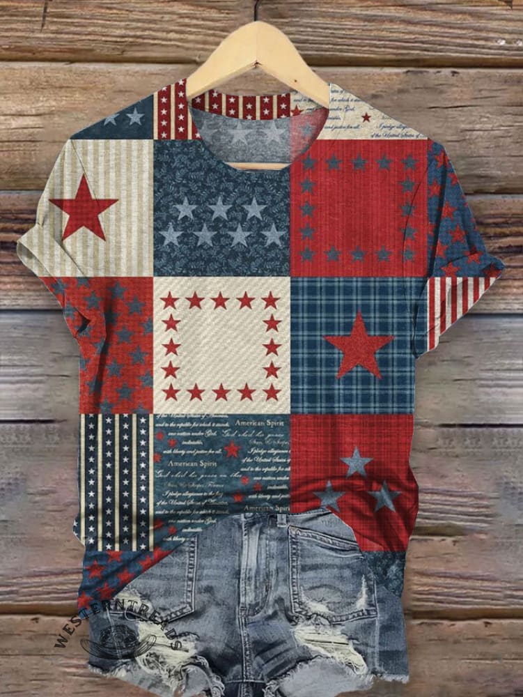 Vintage Art Print T-shirt