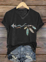 Vintage Art Print T-shirt