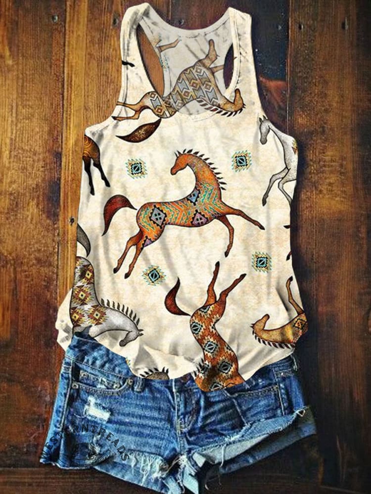 Vintage Art Print T-shirt