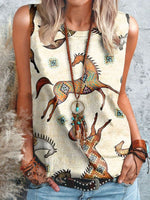 Vintage Art Print T-shirt