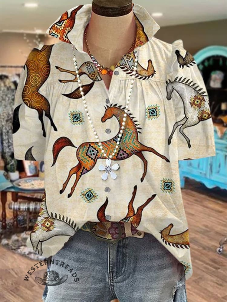 Vintage Art Print T-shirt