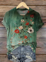 Vintage Art Print T-shirt