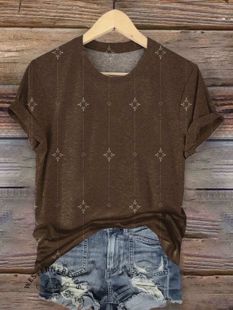 Vintage Art Print T-shirt