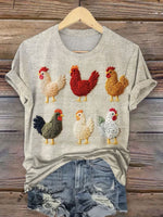 Vintage Art Print T-shirt