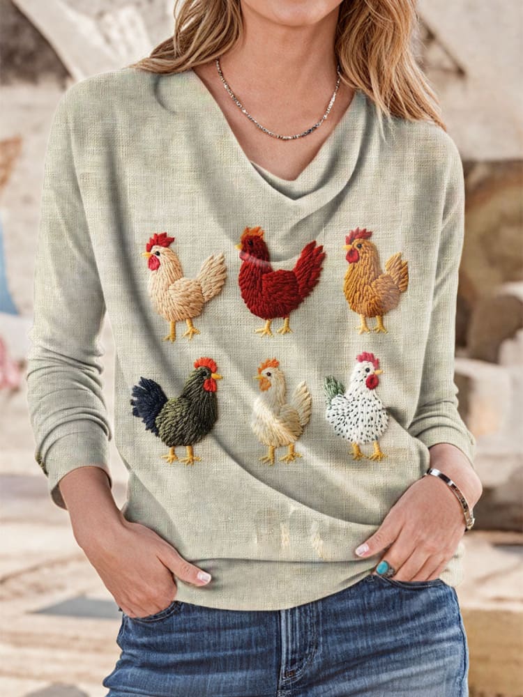 Vintage Art Print T-shirt