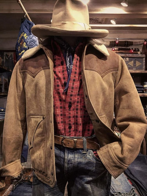 Men's Fashion Western Casual Long-Sleeved Jacket