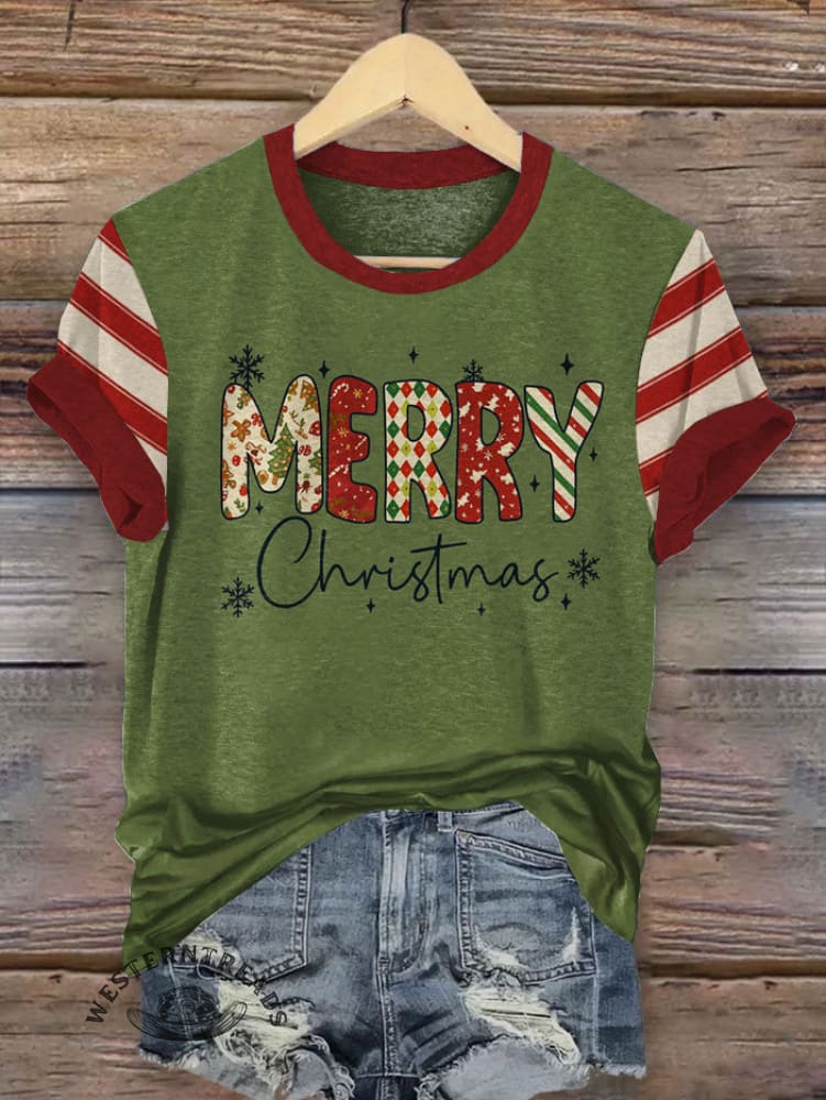Vintage Christmas Art Print T-shirt