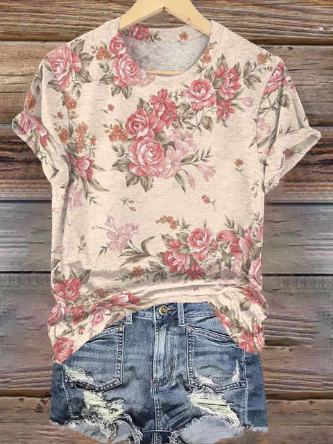 Floral Print T-shirt