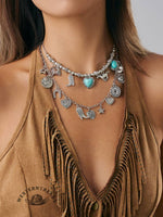 Bohemian Turquoise Necklace