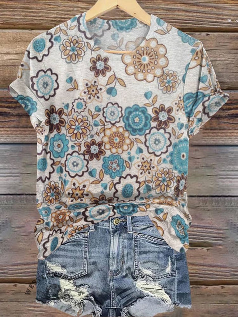 Floral Print T-shirt