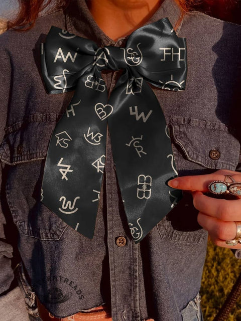 Cattle Brands ART Hairbow