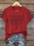 Boot Stitch Print T-shirt
