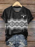 Limited time offer ✨Vintage Floral Print T-shirt