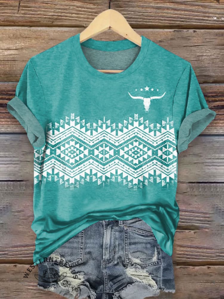 Limited time offer ✨Vintage Floral Print T-shirt