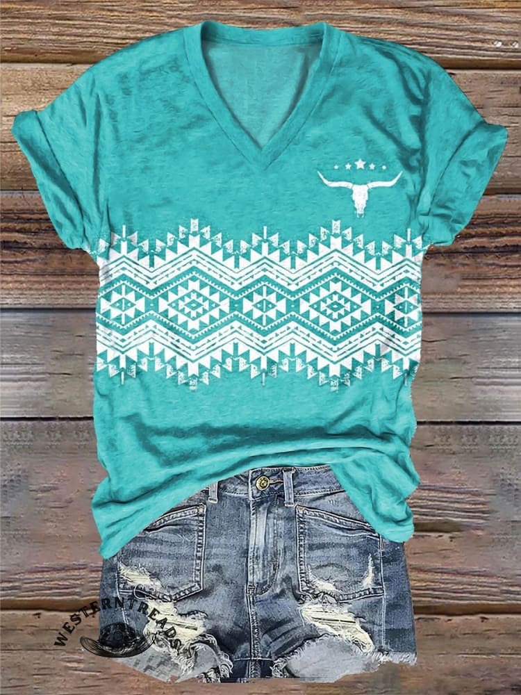 Limited time offer ✨Vintage Floral Print T-shirt