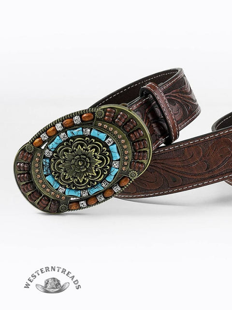 Boho Cowboy Embossed Belt