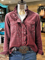 Heart Print Casual Short Sleeved Top