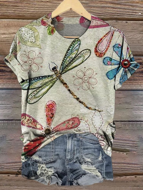 Dragonfly Art Prints T-shirt