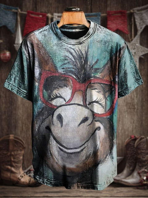 Funny Print Casual T-shirt