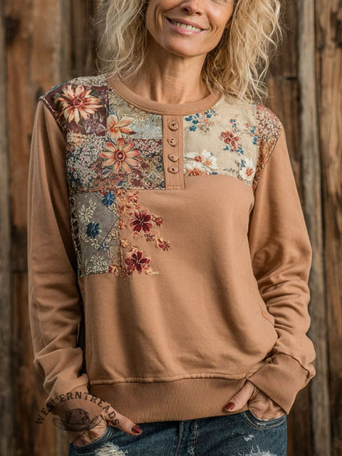 Art Prints Casual Cotton Sweatshirt