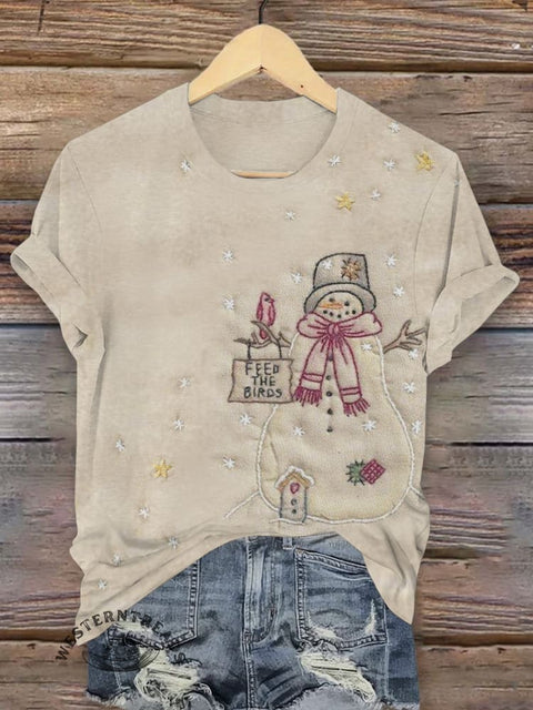Christmas Pattern T-shirt