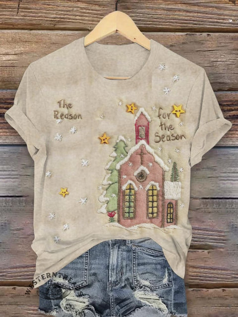 Christmas Pattern T-shirt