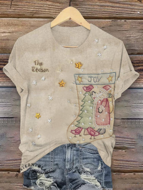 Christmas Pattern T-shirt