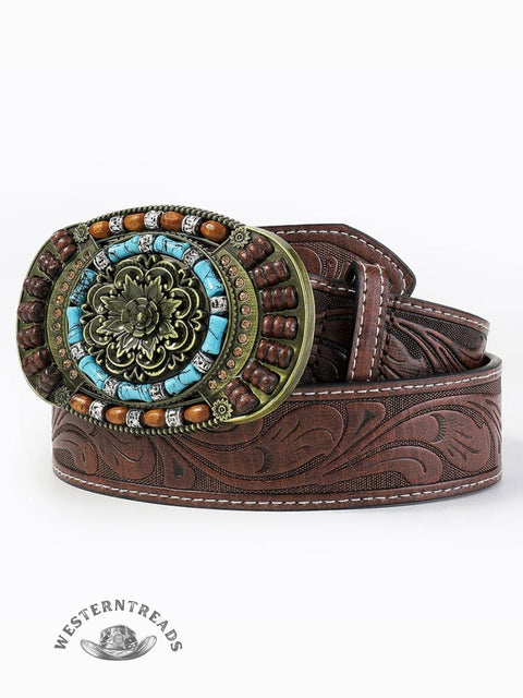 Boho Cowboy Embossed Belt